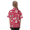 Wisconsin Madison Badgers Kid's Hawaiian Vacation Shirt - Badgers football tee varsity sportswear product image 4.0