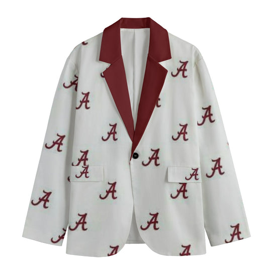Alabama football White Suit Blazer