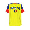 Romania Soccer Fan T-Shirt – Vintage Romania Football Shirt Tricolorii Style | Retro Romanian Football Tee – football shirt, nfl fan apparel, image 1.0