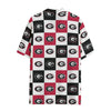 Georgia Bulldogs Women's Hawaii Shirt | 120GSM White varsity sports apparel