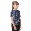 tennessee-titans-kids-t-shirt navy light blue football fabric breathable detail