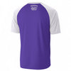 White Smoke New Orleans Crescent City League Champion Baseball V-Neck T-Shirt Purple and White – Urban Sports St