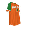 Ivory Coast Soccer T-Shirt Orange Green – Ivory Coast Football Shirt Les Éléphants Fan Tee