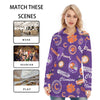 Clemson Tigers Women's Long Shirt - ACC football apparel varsity sportswear product image 5.0