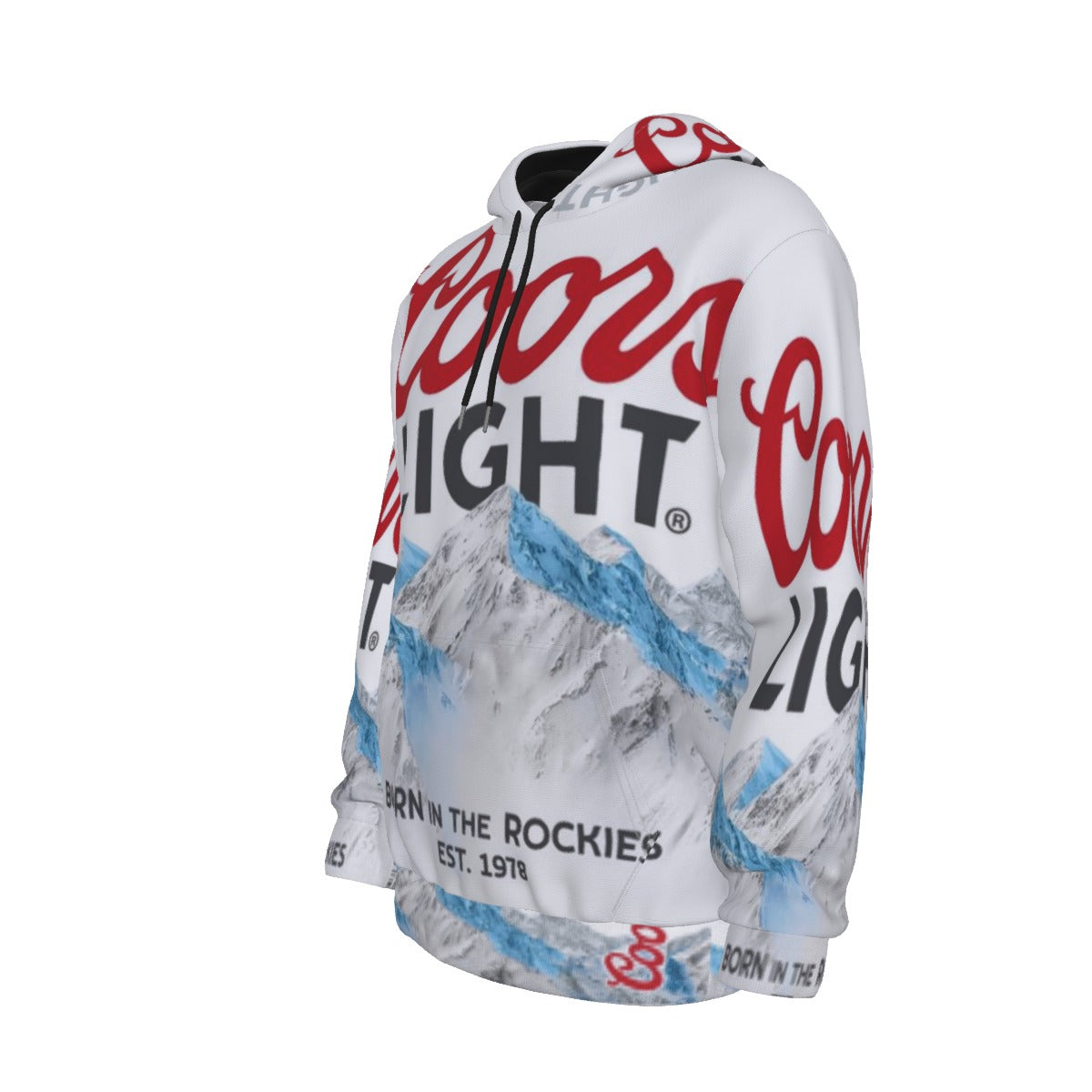 Alpine Mountain Hoodie – Vintage 90s Glacier Streetwear Sweatshirt