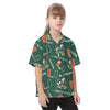 Miami Hurricanes Kid's Hawaiian Vacation Shirt - ACC football apparel varsity sportswear product image 2.0