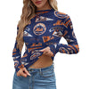 New York Mets Women's Mesh T-shirt new york mets baseball fan apparel city game day outfit