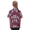 Texas A&M Aggies Kid's Hawaiian Vacation Shirt - Aggies fan gear varsity sportswear product image 4.0