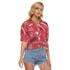Nebraska Lincoln Cornhuskers Women's V-neck Shirts - Big Ten football apparel varsity sportswear product image 2.0