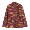 White Smoke Minnesota Football Suit Blazer – Premium College Game Day Jacket