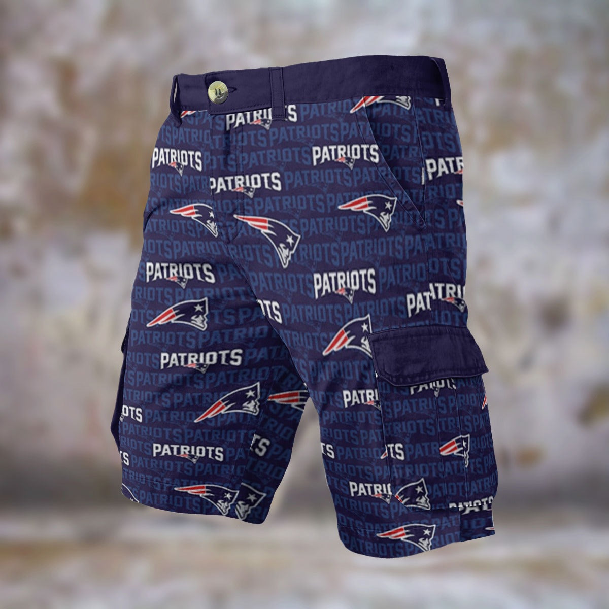 New England Patriots Men's Cargo Shorts