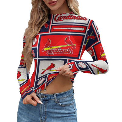 St. Louis Cardinals Women's Mesh T-shirt st louis cardinals baseball fan apparel game day outfit