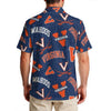 Virginia Cavaliers Men's Hawaiian Shirt|150GSM White sports streetwear apparel