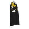 Black Columbus Soccer Black and Yellow Camouflage Sleeve Shirt – Retro Street Soccer Style Tee