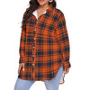kansas jayhawks tartan plaid women shirt women tartan plaid game day fashion