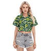 Oakland Athletics Women's Cropped Shirt oakland athletics baseball fan apparel game day outfit