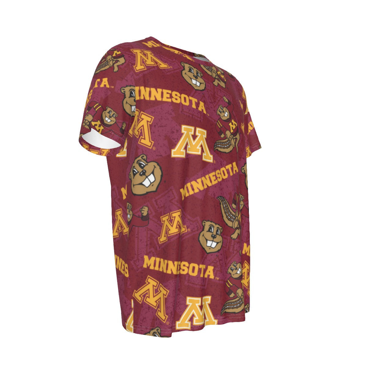 Minnesota Golden Gophers Short Sleeve T-Shirt White varsity sports apparel