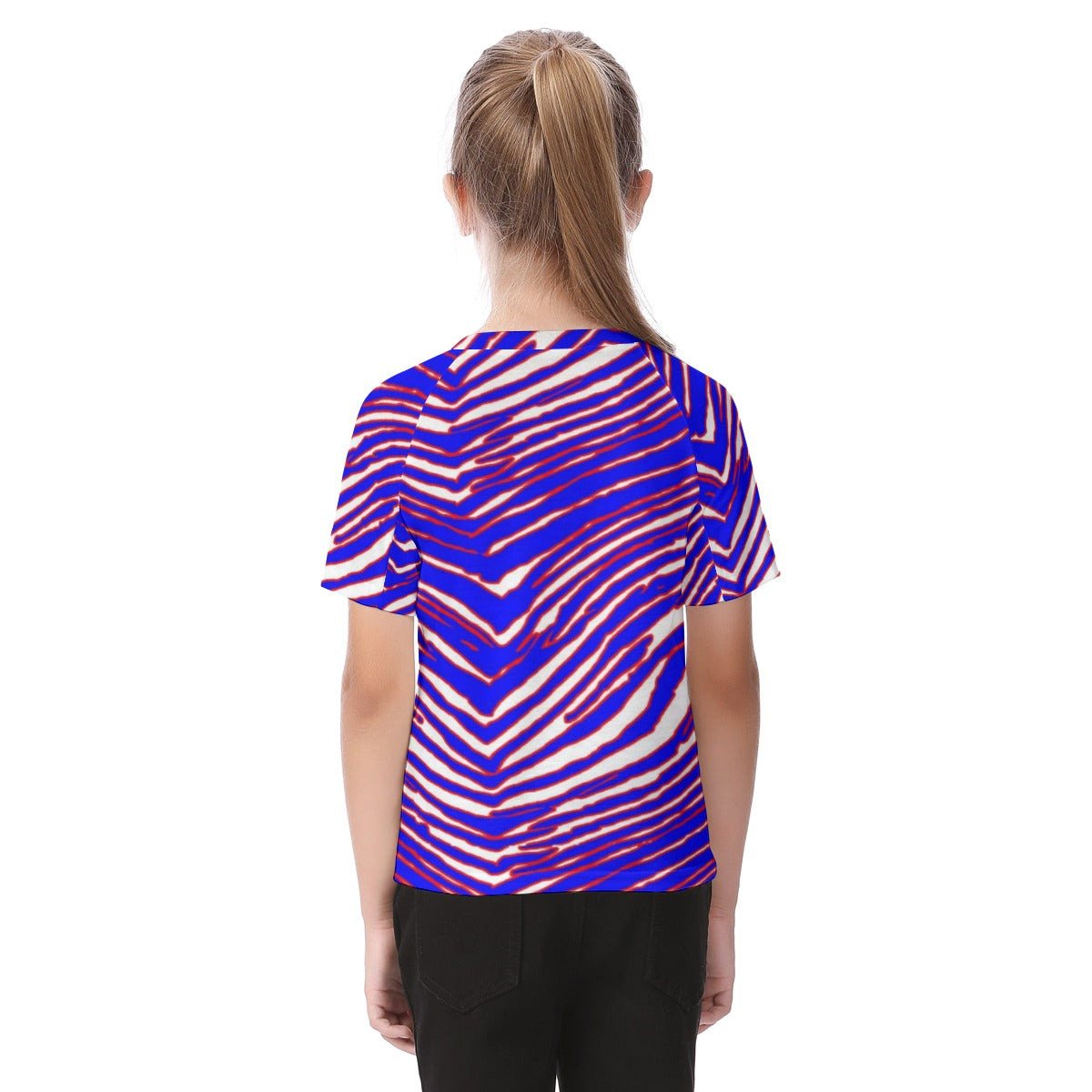 Buffalo football Print Kid's Raglan Sleeve T-shirt