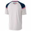 White Smoke Columbus Ohio Hockey T Shirt Blue Red Vintage Hockey Club Shirt