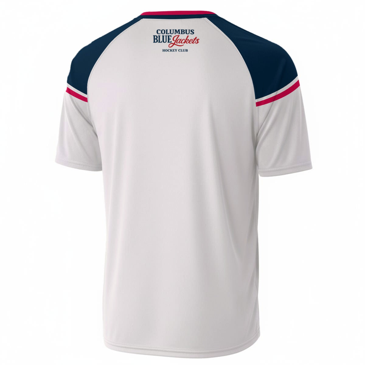 White Smoke Columbus Ohio Hockey T Shirt Blue Red Vintage Hockey Club Shirt