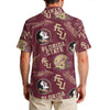 Florida State Seminoles Men's Hawaiian Shirt|150GSM - ACC football apparel varsity sportswear product image 2.0