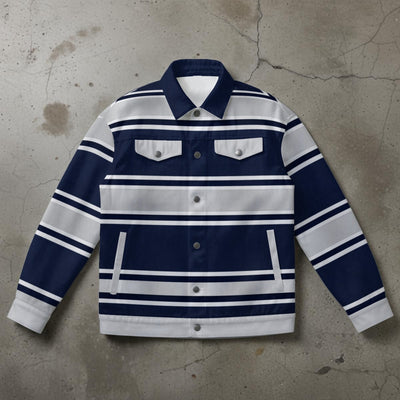Dallas Football Varsity Jacket  – Streetwear Game Day Style – sportswear style, casual fan outfit, image 1.0