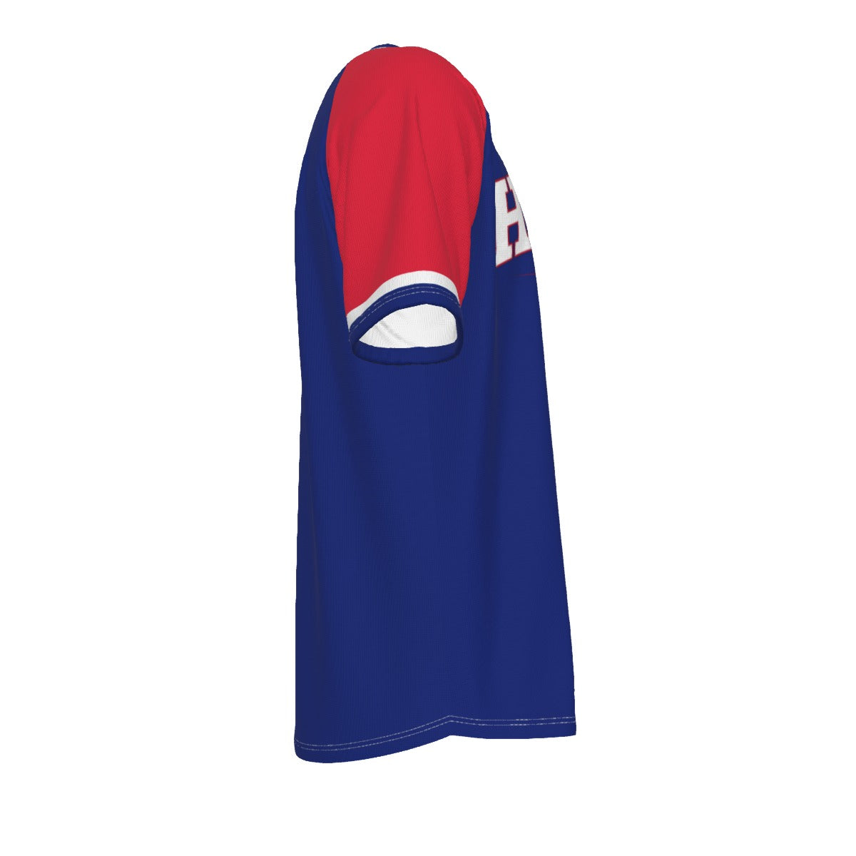 Haiti Soccer T-Shirt Blue Red – Haiti Football Shirt Ayiti Cheri Fan Tee