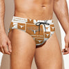 Dark Salmon Texas at Austin - Longhorns Men'S Drawstring Swim Briefs