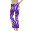 Buffalo Zebra Football Women’s Reversible High-Waisted Pants – Two-Way Game Day Streetwear – casual fan outfit, nfl fan apparel, image 1.0