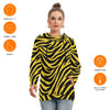 Iowa Football Women’s Hoodie With Double Hood – Bold Black and Gold Game Day Layer - Big Ten football apparel varsity sportswear product image 6.0