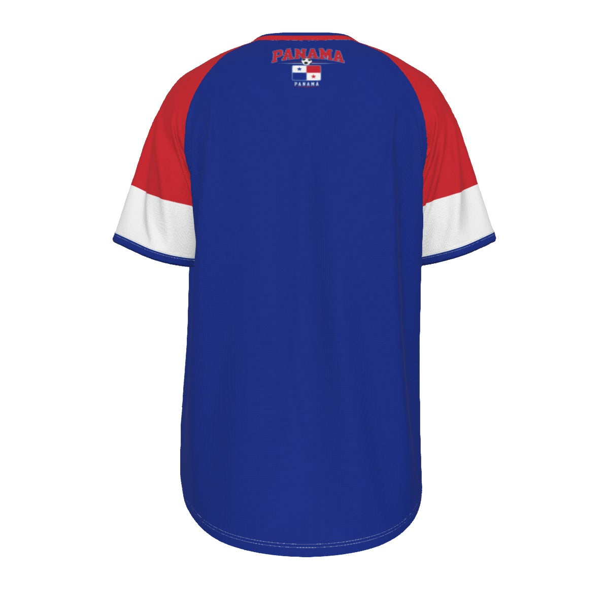 Panama Soccer T-Shirt Blue Red – Panama Football Shirt Panama Fan Tee streetwear fashion product image 3