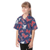Ole Miss Rebels  Kid's Hawaiian Vacation Shirt varsity sportswear product image 3.0
