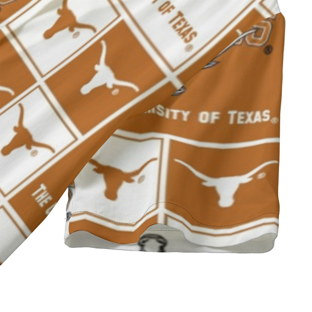 Texas Longhorns Women's Hawaii Shirt | 120GSM White varsity sports apparel