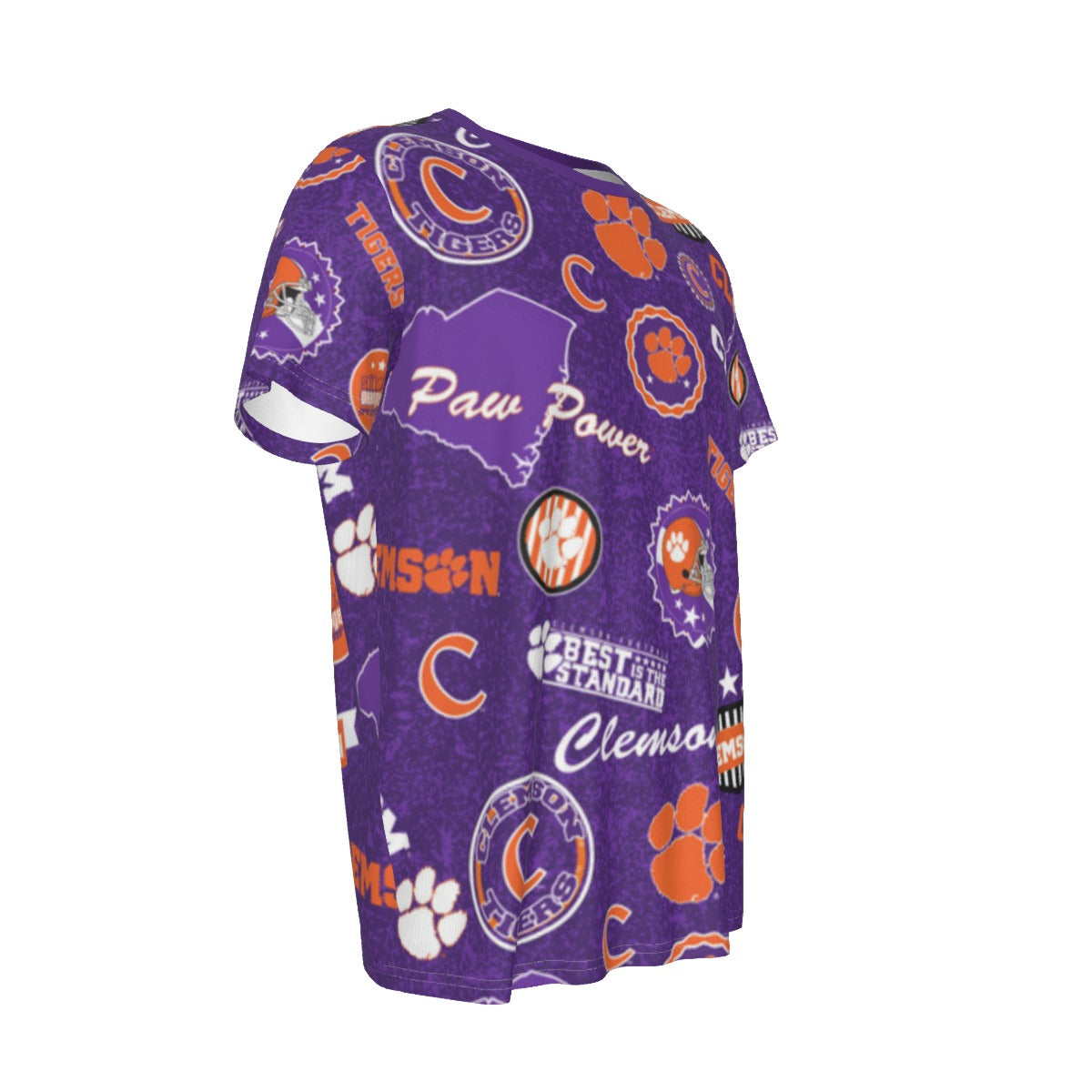 Clemson Tigers Short Sleeve T-Shirt - ACC football apparel varsity sportswear product image 4.0