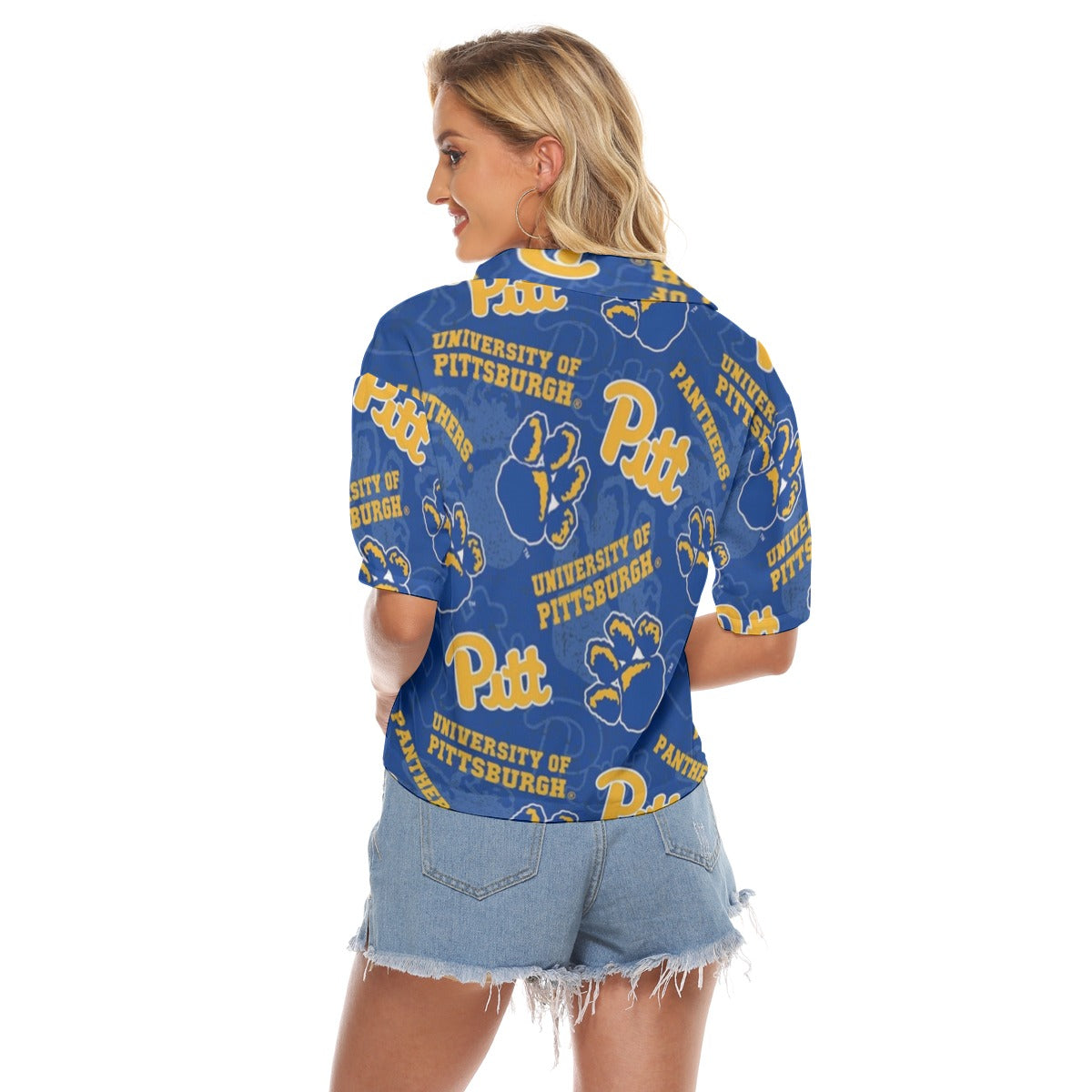Pittsburgh Panthers Women's V-neck Shirts