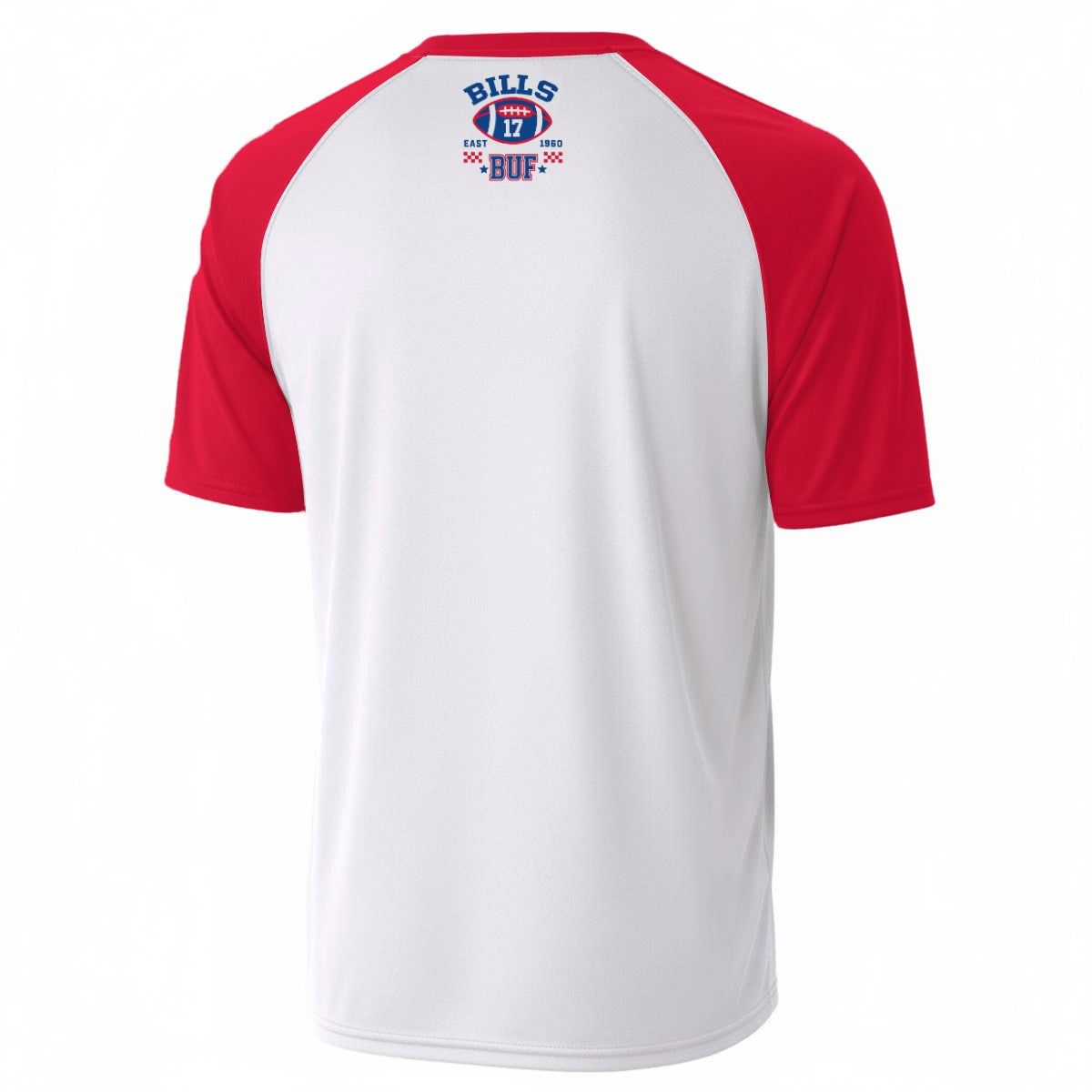 White Smoke Buffalo Football 17 Retro T-Shirt – Vintage Buffalo Game Day Fan Shirt