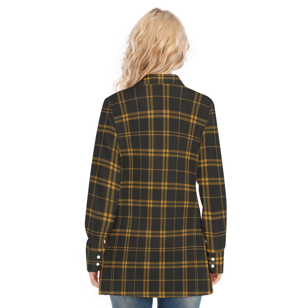 kansas jayhawks tartan plaid women shirt women tartan plaid game day fashion