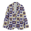 Washington Football Suit Blazer – Premium College Game Day Jacket – lightweight game day shirt, football shirt, image 1.0