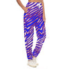 White Smoke Women’s Casual Pants – Red, Blue White Zebra Game Day Style