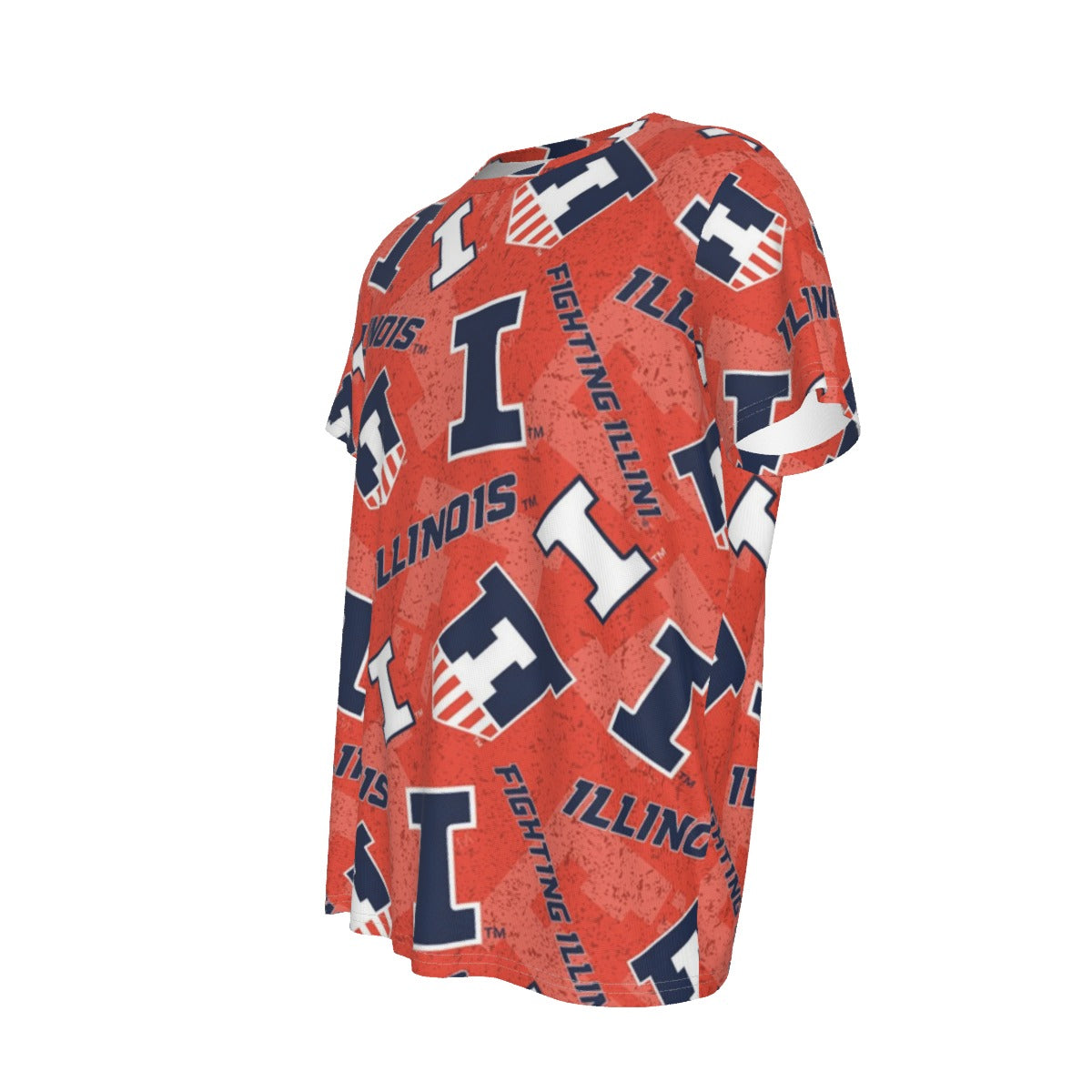 Illinois Urbana - Fighting Illini Short Sleeve T-Shirt White varsity sports apparel