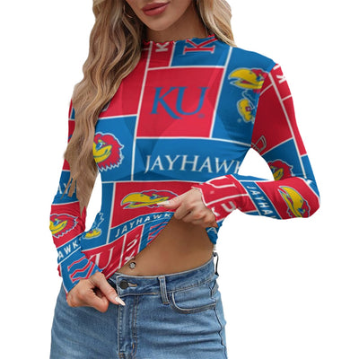 Kansas Jayhawks Women's Mesh T-shirt varsity sportswear product image 1.0