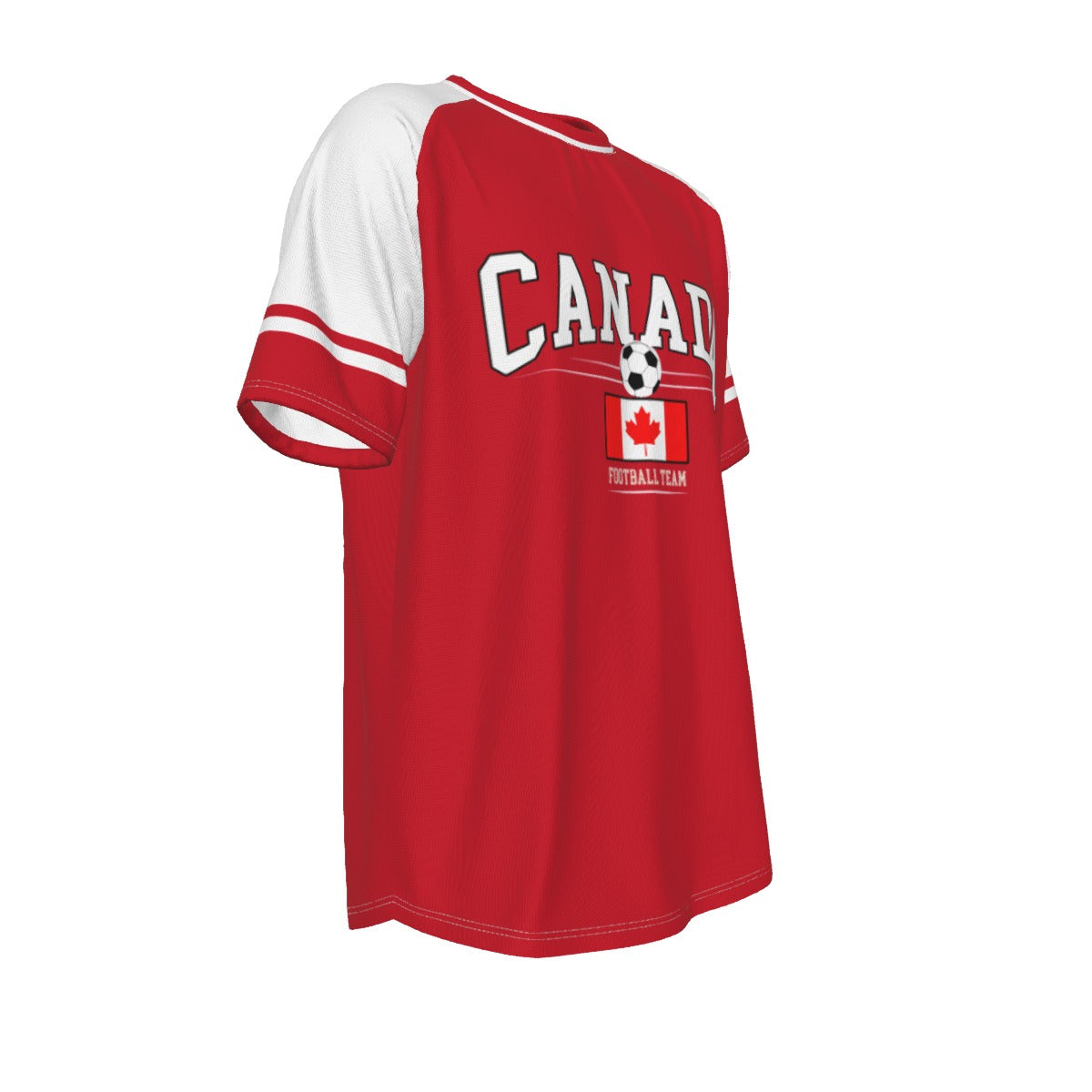 White Smoke Canada Soccer Vintage T-Shirt – Retro Canada Football Team Fan Tee | Classic Red Canadian Soccer Shirt