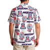 Arizona Wildcats Men's Hawaiian Shirt|150GSM