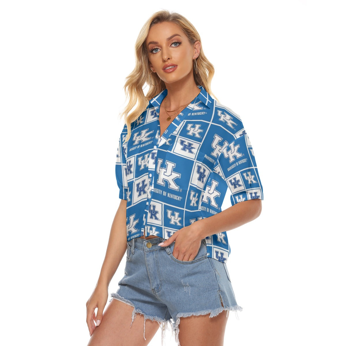 Kentucky Wildcats Women's V-neck Shirts varsity sportswear product image 3.0