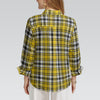 kansas jayhawks tartan plaid women shirt women tartan plaid game day fashion