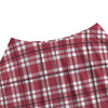 alabama crimson tide tartan plaid crimson white women's bazyrey skirts with pocket crimson white tartan plaid game day fashion