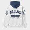 Lavender Dallas Lone Star State Hoodie – Texas Football Streetwear Style