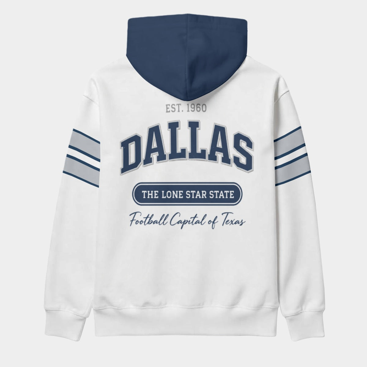 Lavender Dallas Lone Star State Hoodie – Texas Football Streetwear Style