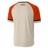 Cream Orange Baseball Jersey – Orioles Style Shirt Vintage Game Day Outfit Streetwear