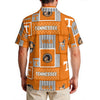 Tennessee Volunteers Men's Hawaiian Shirt|150GSM - college football fan gear varsity sportswear product image 2.0